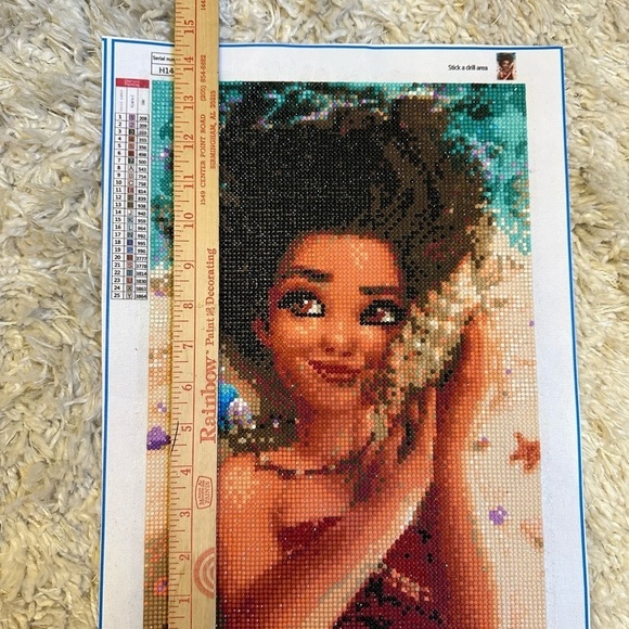 Moana Diamond Art - FINISHED - Picture 7 of 8